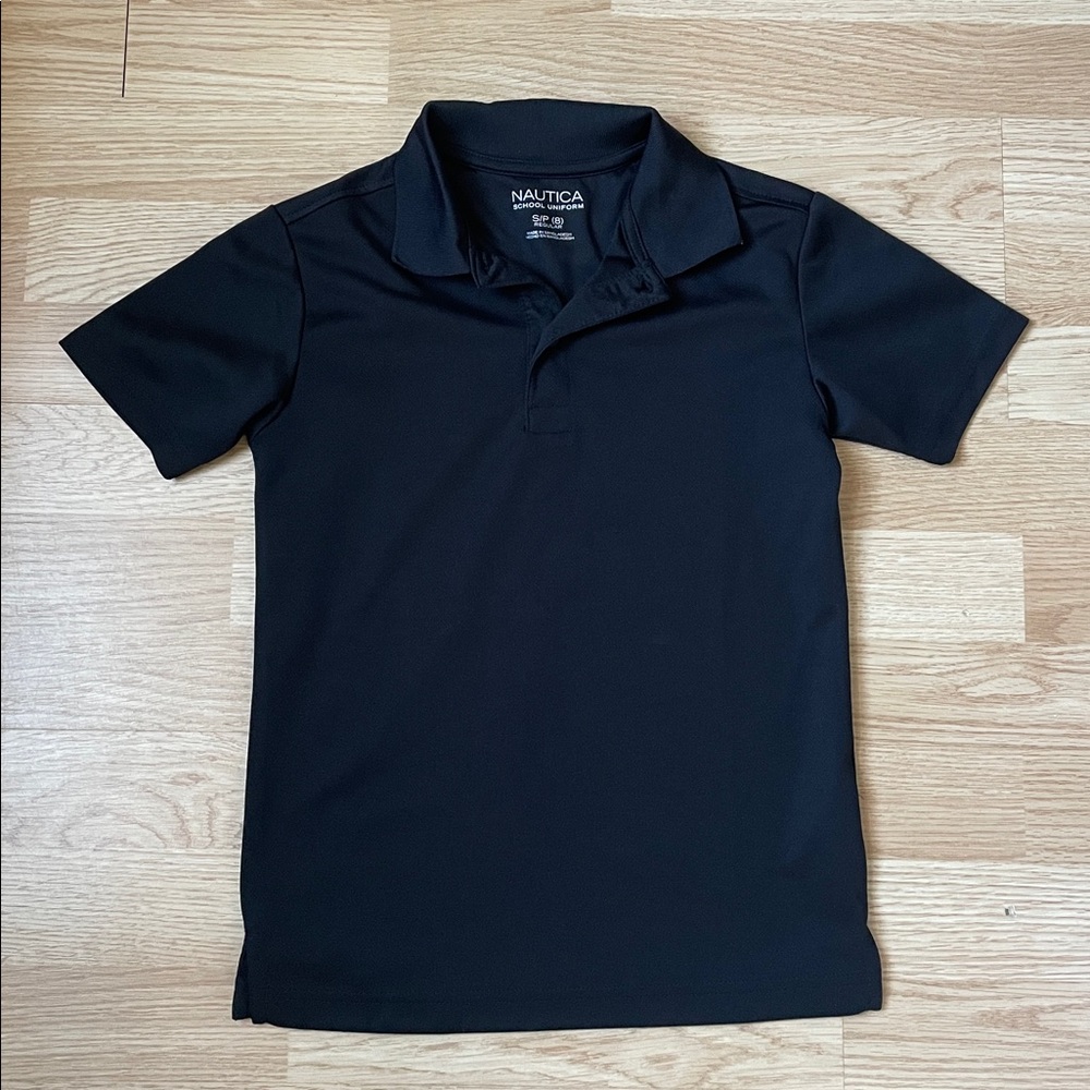 Nautica Jet Black Polo Shirt